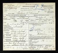 Seamans, William G. (Death Cert.)